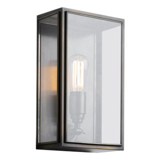 Tekna Essex-C Wall Light With Dark Bronze Finish and Clear Glass For Sale