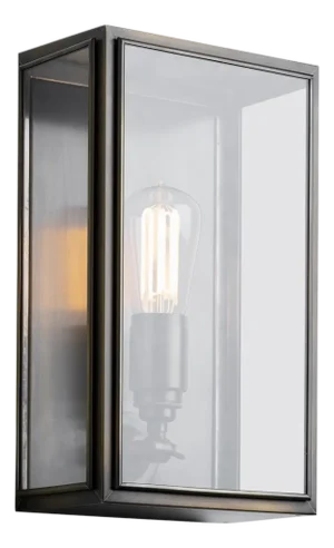 Tekna Essex-C Wall Light With Dark Bronze Finish and Clear Glass
