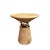 Not Yet Made - Made To Order Toffee GM Side Table in Stained Rattan and Glass Top by Popus Editions For Sale - Image 5 of 5