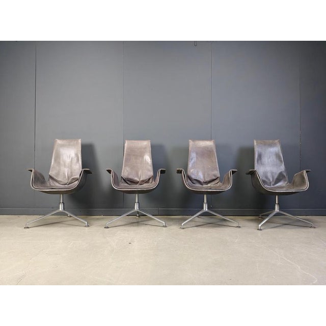 FK 6725 Chairs by Preben Fabricius & Jørgen Kastholm for Walter Knoll, 1960s, Set of 4 For Sale - Image 10 of 13