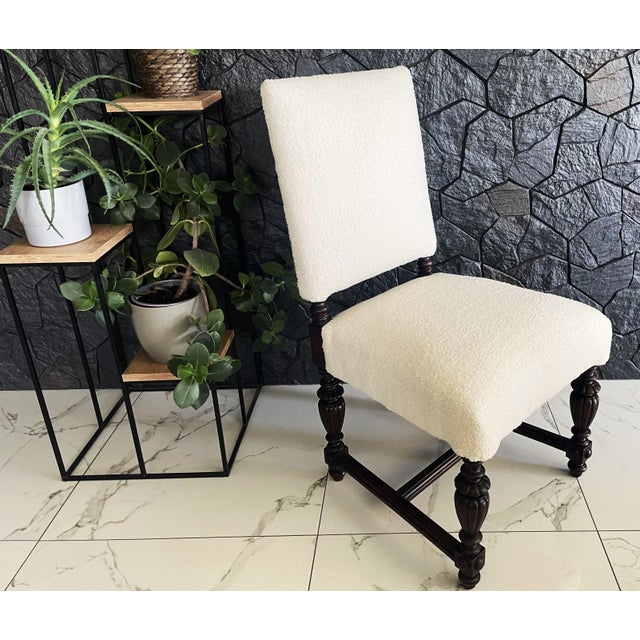 Brown Neo-Renaissance Eclectic Chairs, 1880s, Set of 3 For Sale - Image 8 of 14