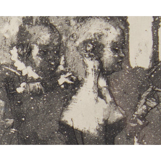 1965 “La Toilette (Or Volpone Iv)” Etching by Jack Levine For Sale In Indianapolis - Image 6 of 6