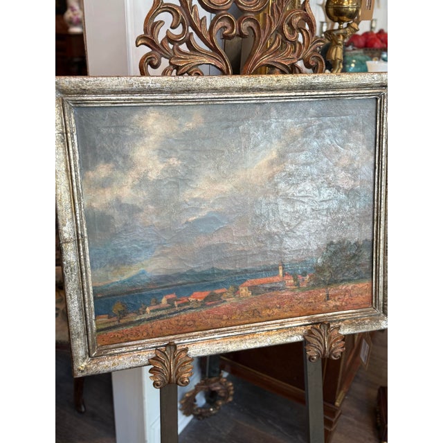 1930s Gregoor Van Puyenbroeck French Riviera Landscape, Porquerolles, 1932 For Sale - Image 5 of 11