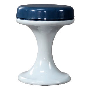 Vintage Space Age Plastic Stool from Emsa, West Germany, 1960s For Sale
