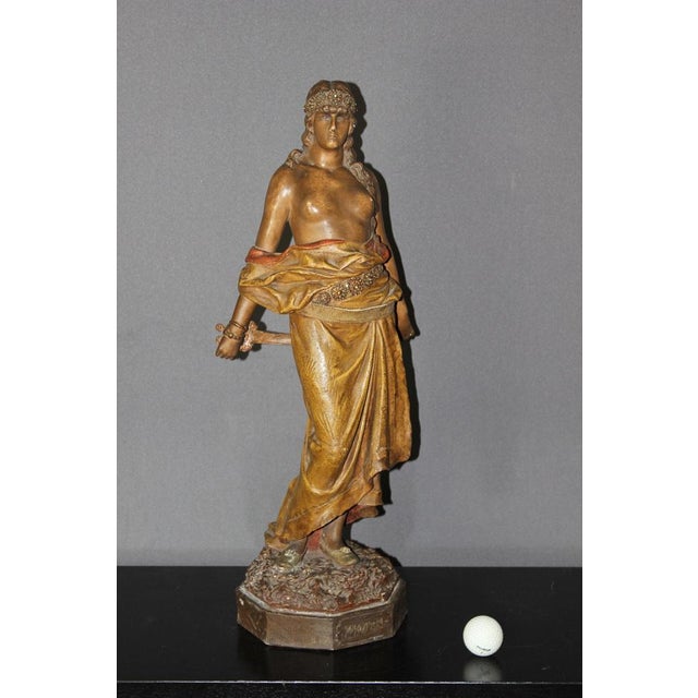 Judith Figure in Terracotta from Goldscheider, 1900 For Sale - Image 11 of 17