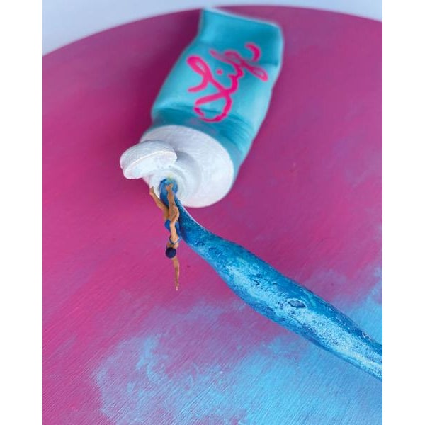 Vera Vizzi, Life, 2022, Mixed Media Wall Sculpture For Sale - Image 6 of 9