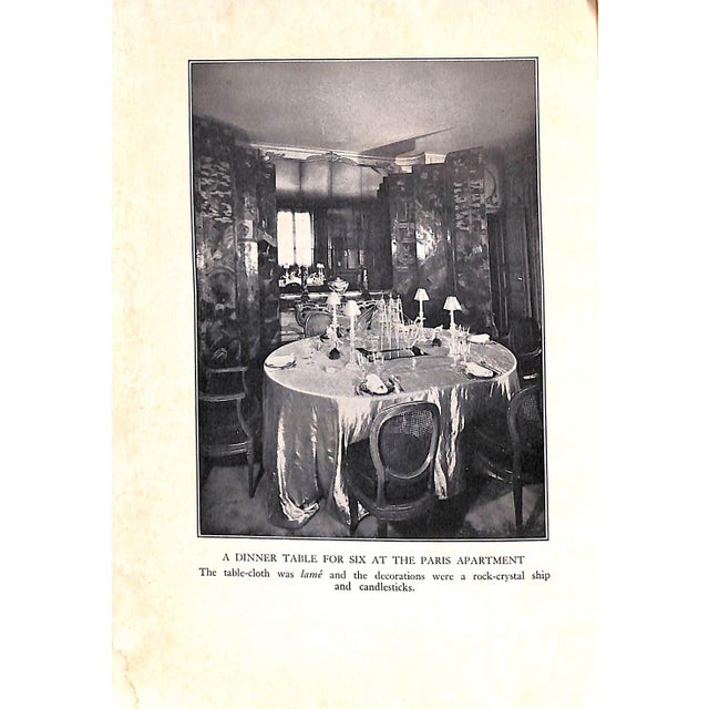 "Elsie De Wolfe's Recipes for Successful Dining" 1934 De Wolfe, Elsie (Lady Mendl) For Sale - Image 9 of 9