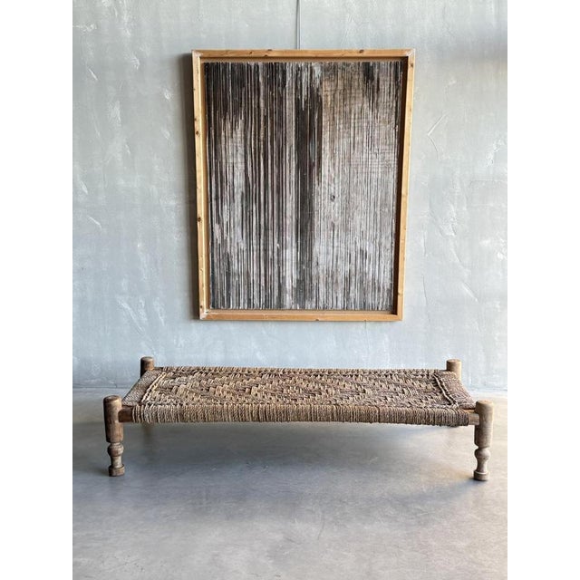 Rope Work Coffee Table / Day Bed For Sale - Image 4 of 7