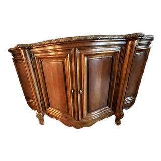 Century Furniture Coeur De France Credenza With Marble Top For Sale