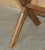 Antique Victorian Oak X Frame Dining Table with Marble Top, 1870s For Sale - Image 3 of 18