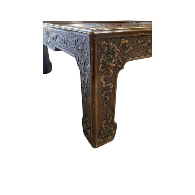 1970's Mario Buatta Chinoiserie Coffee Table From John Widdicomb For Sale - Image 10 of 16