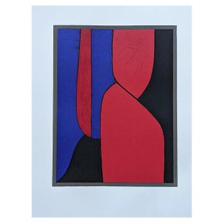 Victor Vasarely, Octal 9, 1972, Chromolithograph For Sale