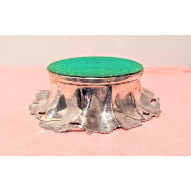 Large Antique English Coaster Attributed to Corbell & Co With Grape Motif For Sale In San Diego - Image 6 of 12