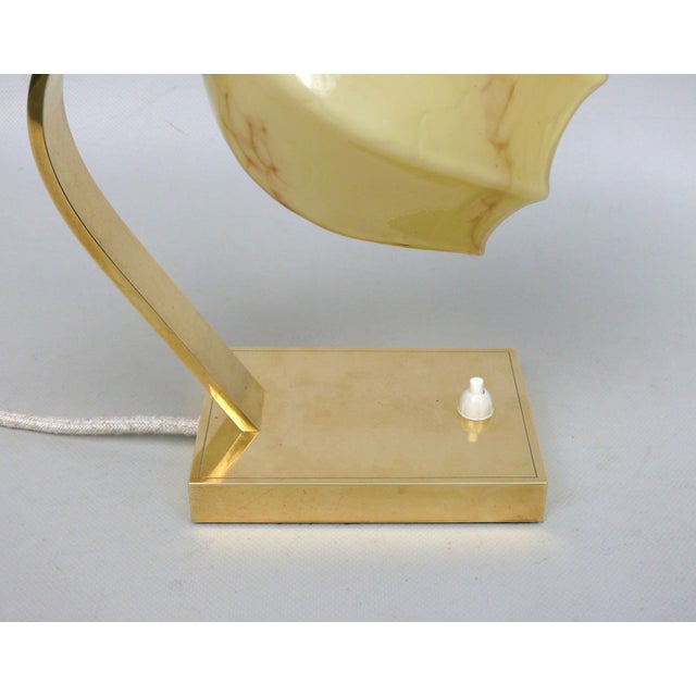 Vintage Bauhaus Bedside Lamps in Brass, 1920s, Set of 2 For Sale - Image 17 of 18