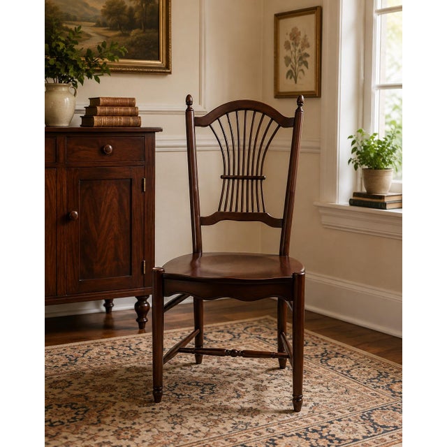 Tom Seely Solid Cherry Dining Side Chair – 6 Available For Sale - Image 10 of 10