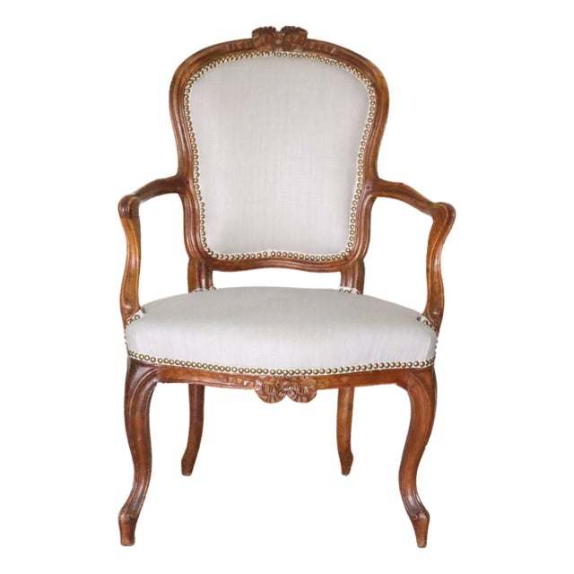 1700s Louis XVI Armchair For Sale