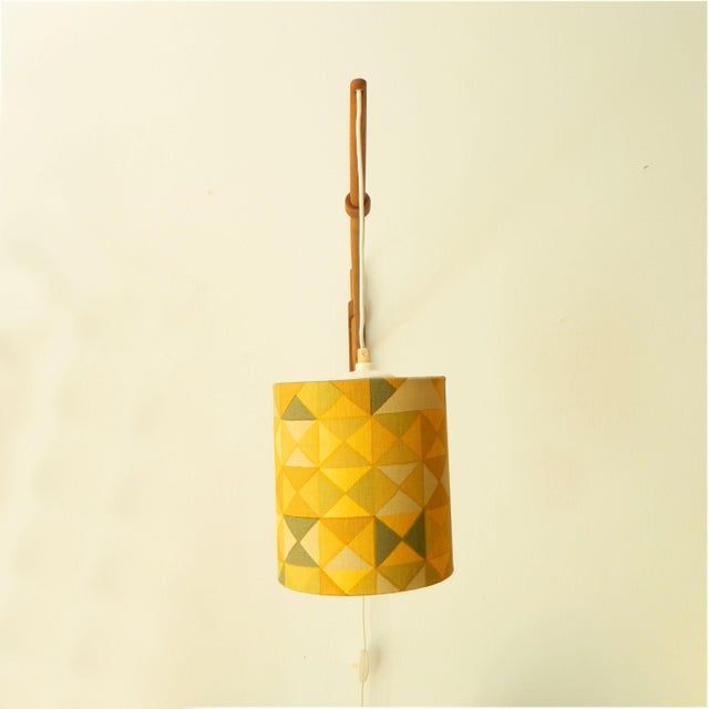 1950s Teak Wall Lamp by A. Bank Jensen & Kejld Iversen for Louis Poulsen, 1950s For Sale - Image 5 of 13