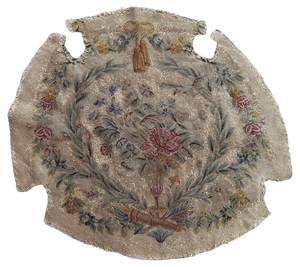 French Needlepoint Chair Cover Tapestry from Bobyrug, 1890s