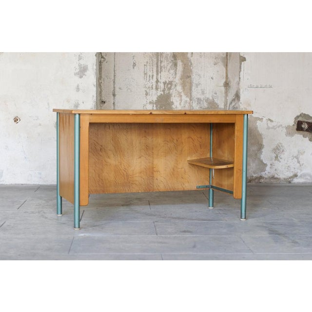 Oak Desk from Jean Prouvé Workshops, 1950 For Sale - Image 9 of 14