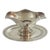 Vintage Christofle Silver Sauce Boat With Saucer Late 19th Century For Sale