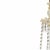 Lighting - Ceiling lamp (120 cm). 20th century Europe; yellow metal structure; column; bobeches and crystal pendants....