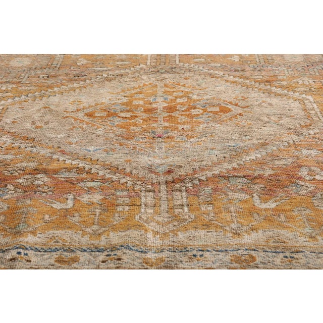 Early 20th Century Antique Persian Shiraz Rug, 04'07 X 11'09 For Sale - Image 5 of 10