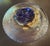 This is a beautiful iridescent, electric blue plates made by Northwood in the Poppy Show pattern. it is about 9 1/4 inches...