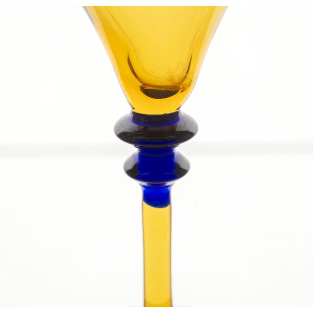 Glass Vintage Glassware Set, 1970s, Set of 7 For Sale - Image 7 of 13