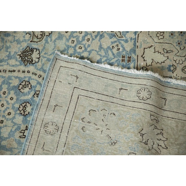 Vintage Distressed Tabriz Carpet - 9'2" X 12'3" For Sale - Image 10 of 12