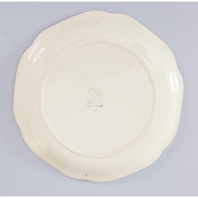 19th Century French Choisy Le Roi Majolica Mallard Duck Plate For Sale In Houston - Image 6 of 8