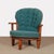 Brown Vintage Lounge Chair by Guillerme and Chambron for Votre Maison, 1960 For Sale - Image 8 of 8