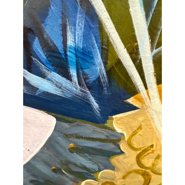 “Nosey Neighbors” a Swan Painting by LWren Walraven For Sale - Image 16 of 18