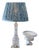 Vintage Frederick Cooper Chicago crystal table lamp // cut crystal // designer lamp // luxury interior design // 1980’s crystal lamp For Sale