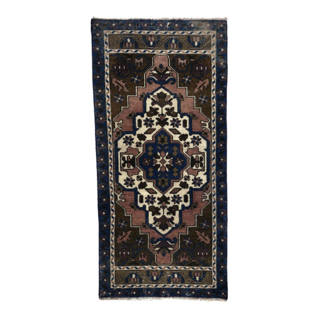 Handmade Anatolian Floral Rug For Sale