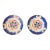 Early 19th Century English Imari Pearlware Plates - A Pair For Sale