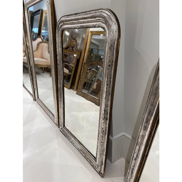 19th Century French Silver Louis Philippe Medium Mirror For Sale In New Orleans - Image 6 of 6