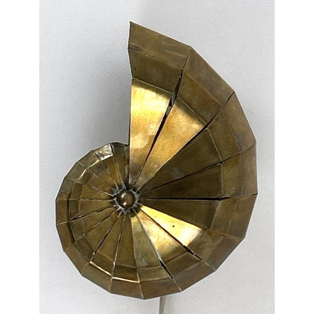 Mid-Century Modern Brass Sconce from Natilius, Germany, 1960s For Sale - Image 6 of 18