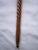 Barley Twist Wood Walking Cane For Sale - Image 4 of 5