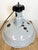 Large Industrial Grey Enamel Factory Lamp, 1950s For Sale - Image 10 of 17