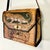 1970s Vintage Southwestern Boho Chic Hollywood Regency Leopard Tooled Leather Shoulder Handbag For Sale - Image 4 of 14