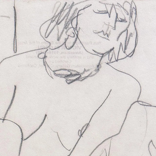 Created circa 1955 by Victor Di Gesu (American, 1914-1988) and stamped verso with certification of authenticity. Winner of...