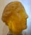 Modern Academic Sculpture of a Venus Head with an Amber Effect, 1950s, Wax For Sale - Image 3 of 10