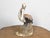 Mid 20th Century Midcentury Painted Concrete Pelican Sculpture on Base with Distressed Patina For Sale - Image 5 of 12