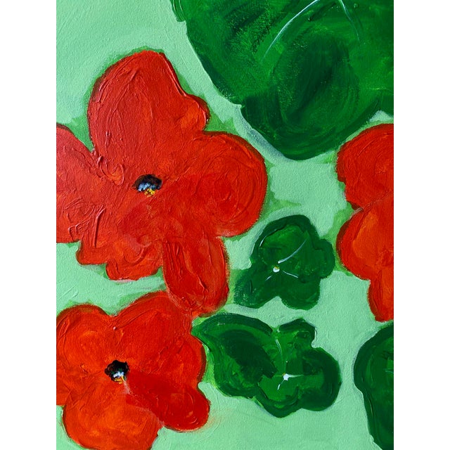 2020s Nasturtium Love by J. Popolin For Sale - Image 5 of 7
