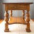 Wood 19th Century Jacobean Revival Tiger Oak Library Table or Center Table With Drawers For Sale - Image 7 of 18