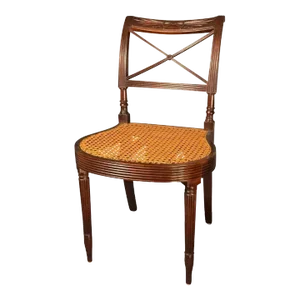 1810 American Federal Mahogany Chair Duncan Phyfe New York