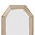 Wood Mid-Century Modernist Octagonal & Tiered Segmented Giltwood Mirror For Sale - Image 7 of 12