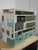 Made of fir wood and lined with reclaimed wood. It features 8 drawers of various sizes. Original iron and aluminum...
