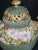 19th Century Circa 1890 Limoges Hand-Painted Potpourri Jar With Reticulated Lid & Gilded Handles, D & Co. For Sale - Image 5 of 11