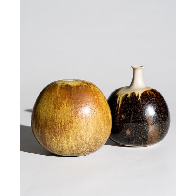Ceramic Vases from Gotlind & Gerald Weigel, Germany, 1970s, Set of 2 For Sale - Image 18 of 18